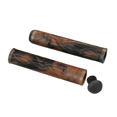 Грипсы Fox L-160, коричнево-черные