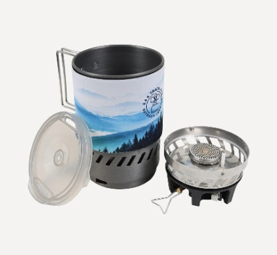 Комплект Track FastBoil Solo (горелка с кастрюлей), 0.6л, 1.7кВт