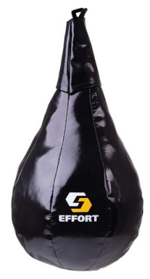 Груша боксерская Effort Мастер, тент, черный