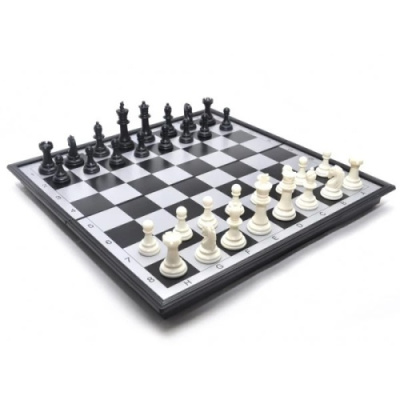 Игра 3-в-1 магнитная (шахматы, шашки, нарды) 24*24см