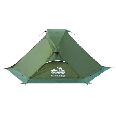 Палатка Tramp Sarma 2 V2, зеленая