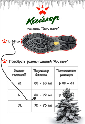 Велобахилы Кайлер Сноуи