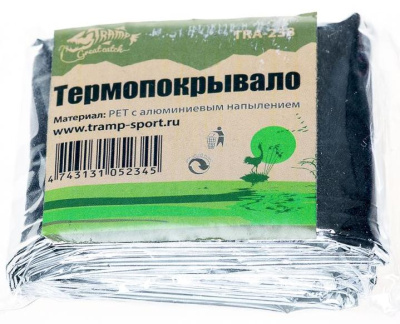 Термопокрывало Tramp (140x210см), алюм.напыление