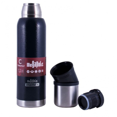 Термос Следопыт MEGAPOLIS, 2 крышки