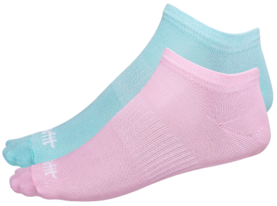 Носки низкие StarFit, мятн./св.-розов. (2 пары)