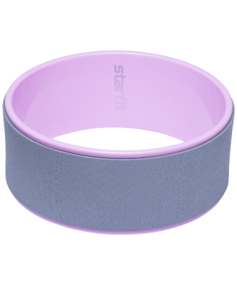 Колесо для йоги STARFIT, 32см, серо-розовый
