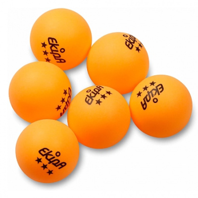 Мяч для настольного тенниса EkipA, (6шт.) 3***