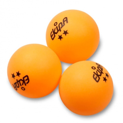 Мяч для настольного тенниса EkipA, (3шт.) 2**