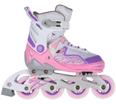 Коньки роликовые Tech Team Octava Pink