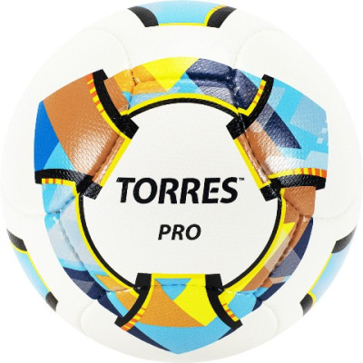 Мяч футбольный TORRES Pro PU, руч. сшив.