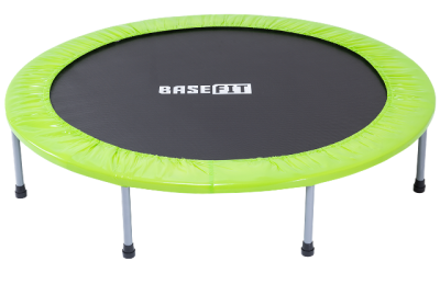 Батут BaseFit TR-102 зеленый