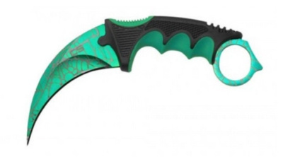 Нож-керамбит Nordway зелен.
