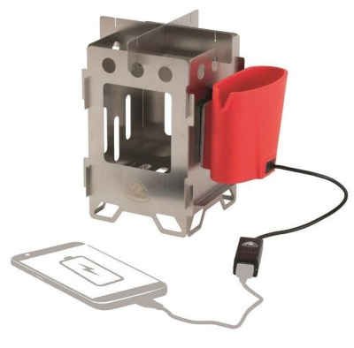 Щепочница Robens Woodsman Stove & Charger (red)