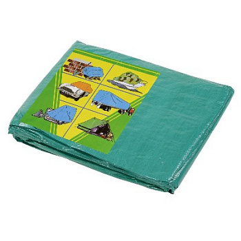 Тент п/э, ламиниров., с люверсами, плотн.120гр