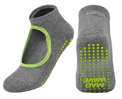 Носки Mad Wave Yoga Socks Grey