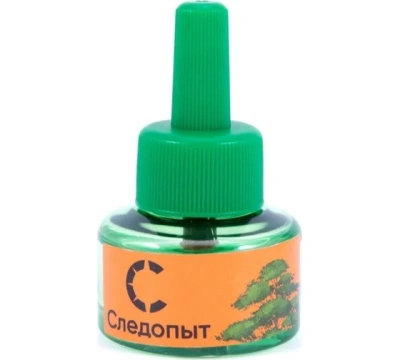 Репеллент от комаров Следопыт, сменный флакон с жидкостью для фумигатора