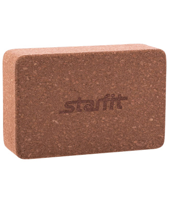 Блок для йоги StarFit (пробка)