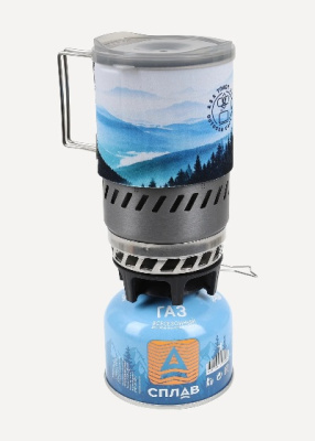 Комплект Track FastBoil Solo (горелка с кастрюлей), 0.6л, 1.7кВт