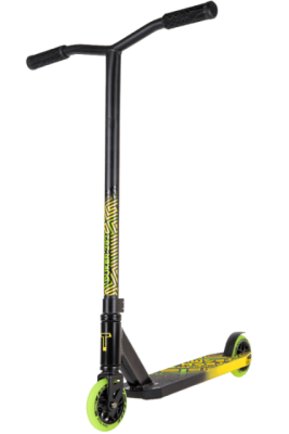 Самокат трюковый Tech Team Duker 202 black/yellow (2022)   ПРОКАТ