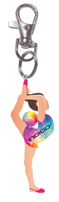 Сувенир-брелок INDIGO "Девочка с мячом"